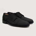 Dirk Brogues Derby Musta Nubuck Nahkakengät Miehille