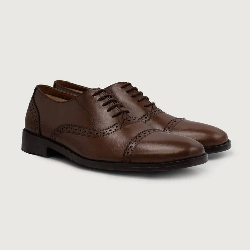 Greyson Brogues Oxford Ruskea Nahkakengät Miehille