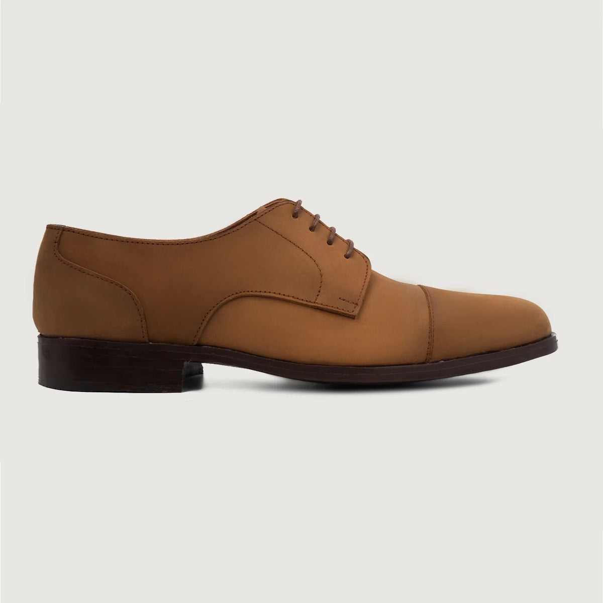 Brown Full-Grain leather Shoes - Goodyear welt -rakenne ja kärkiosa