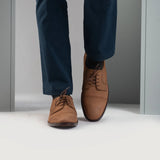 Styled On-Foot Perspective Demonstrating Ankle Fit & Silhouette on Model