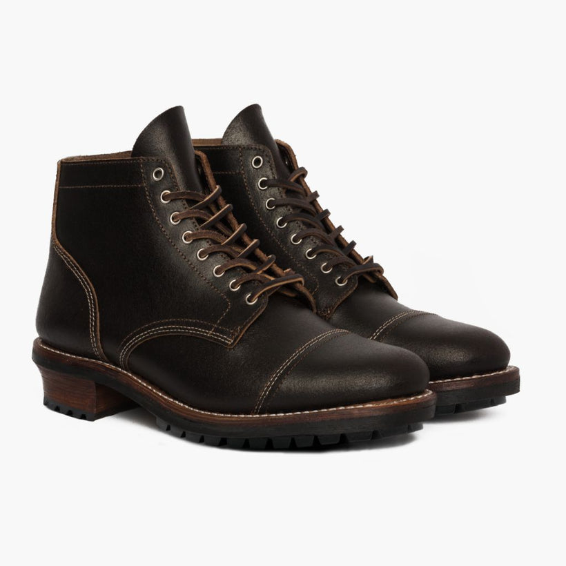 Vanguard Waxed Cacao Nahkasaappaat Miehille