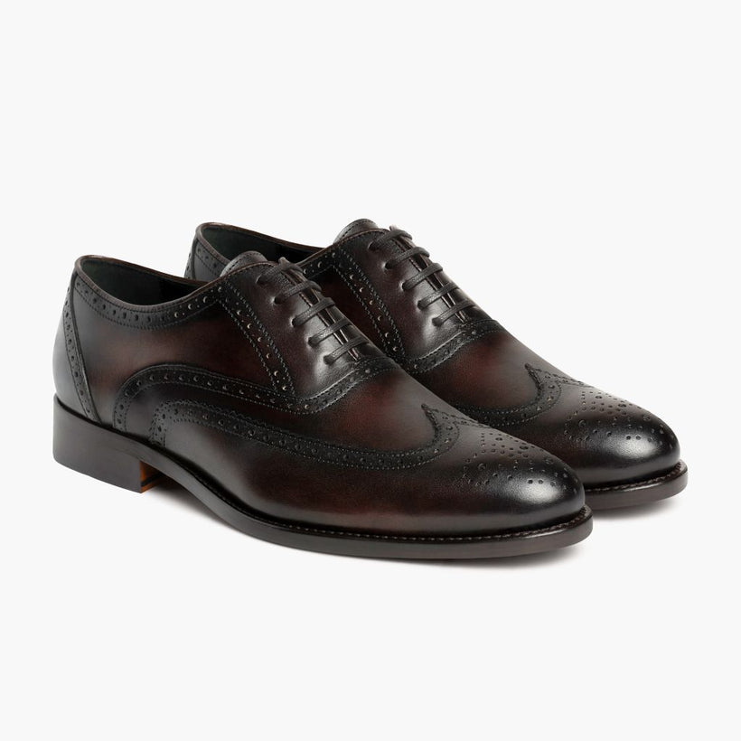 Aviator Chocolate Leather Loafers Miehille