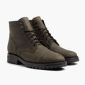 Captain StormKing® Dark Olive Matte Nahkasaappaat Miehille