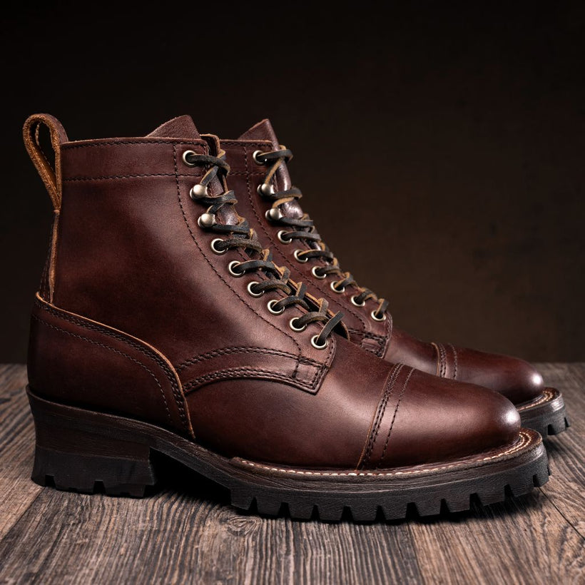 Challenger Whiskey Leather Boots Miehille