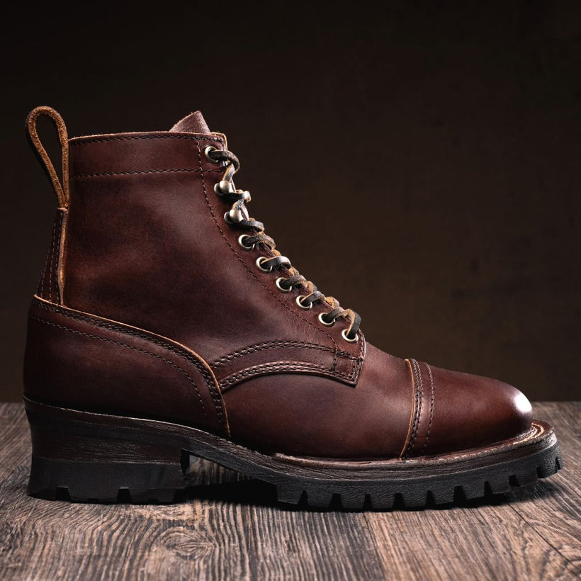 Challenger Whiskey Leather Boots Miehille