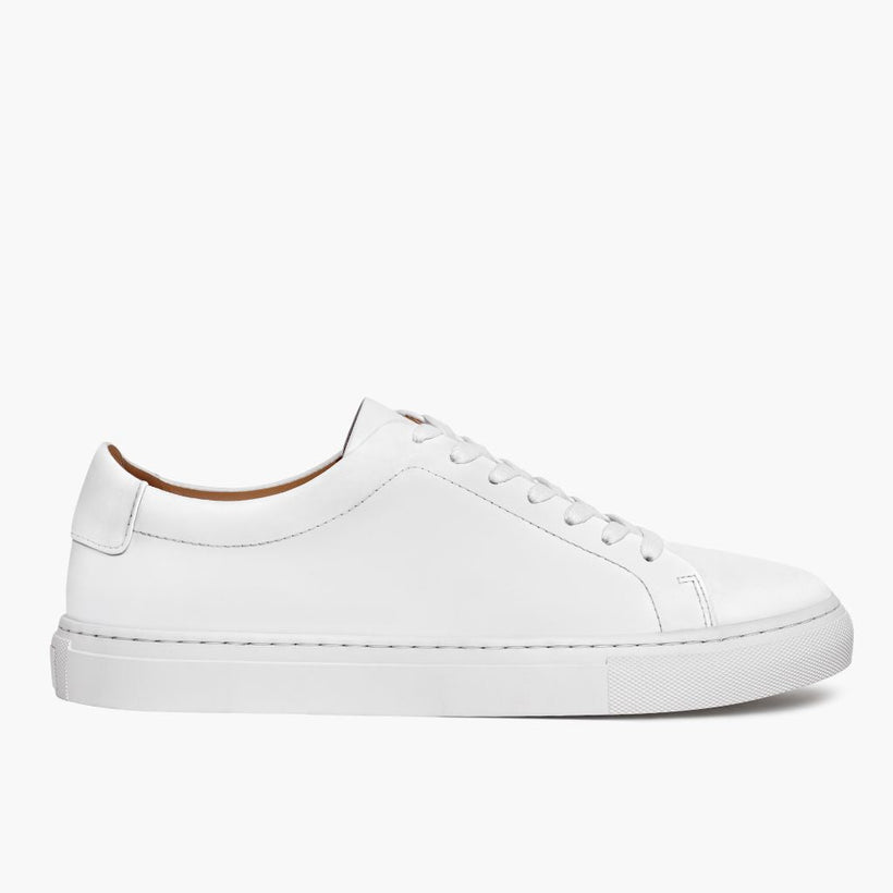 Encore White Leather Sneakers Naisille