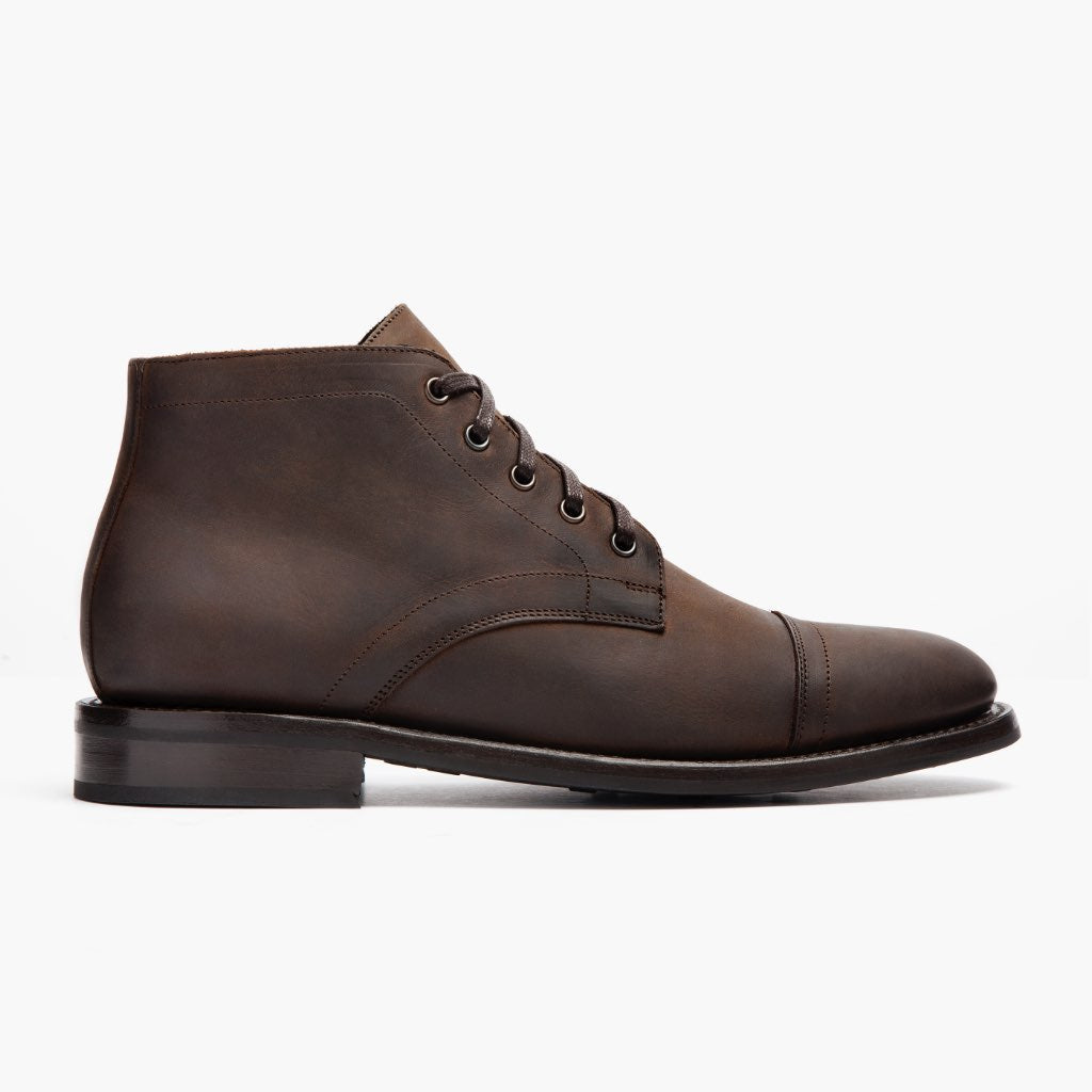 Classic Full-Grain leather Boots - Goodyear welt -rakenne ja kärkiosa