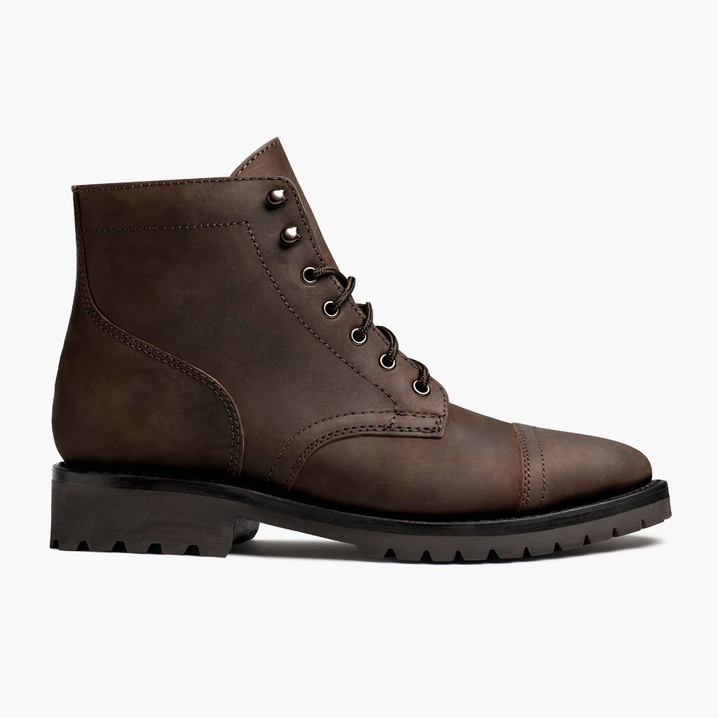 Classic Full-Grain leather Boots - Goodyear welt -rakenne ja kärkiosa