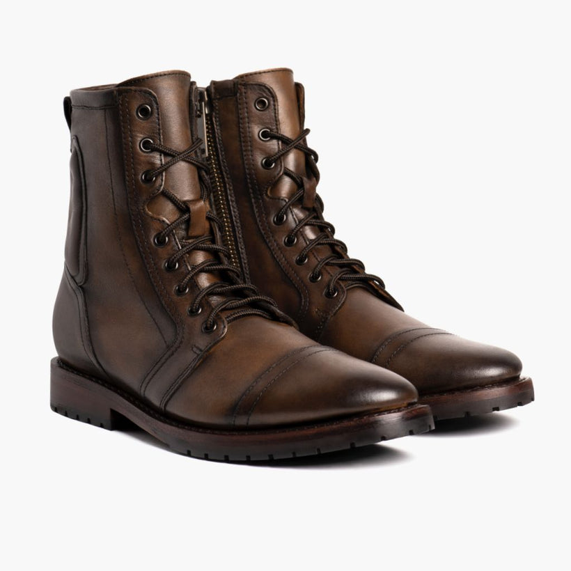 Casa Moto Anejo Leather Boots Miehille