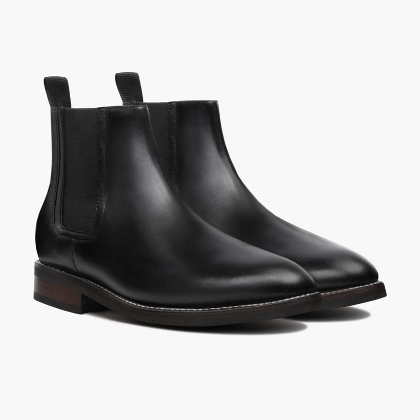 Duke Musta Leather Boots Miehille