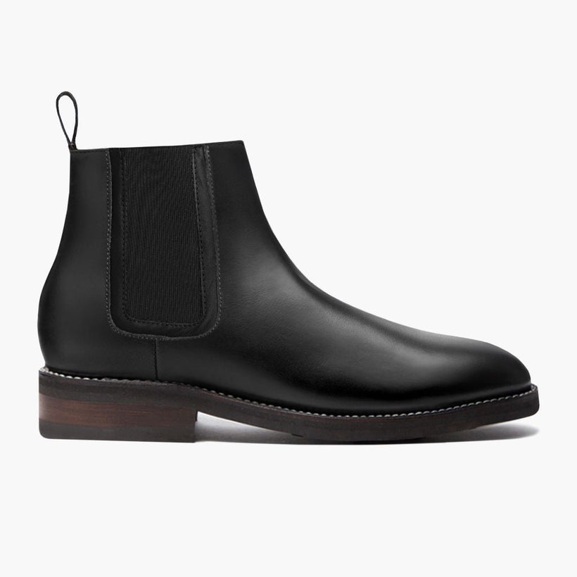 Duke Musta Leather Boots Miehille