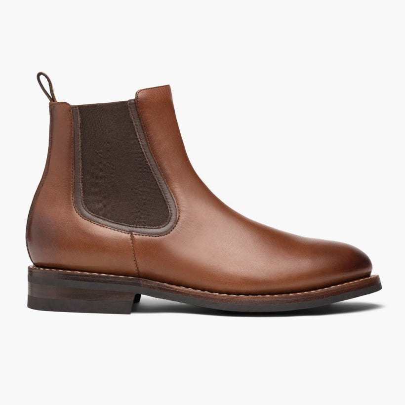 Duke Brandy Leather Boots Miehille