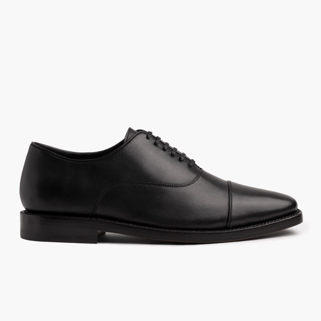 Black Full-Grain leather Sneakers - Goodyear welt -rakenne ja kärkiosa