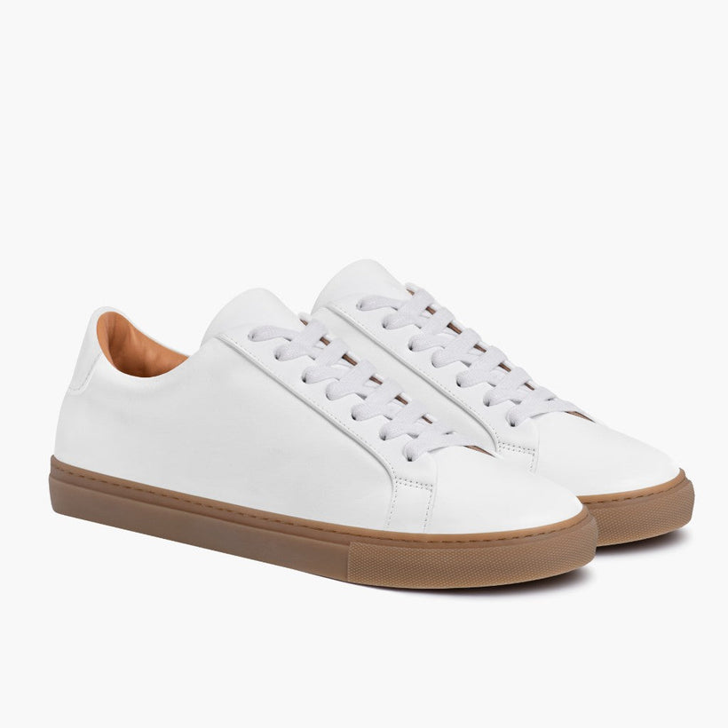 Legacy White Leather Sneakers Miehille