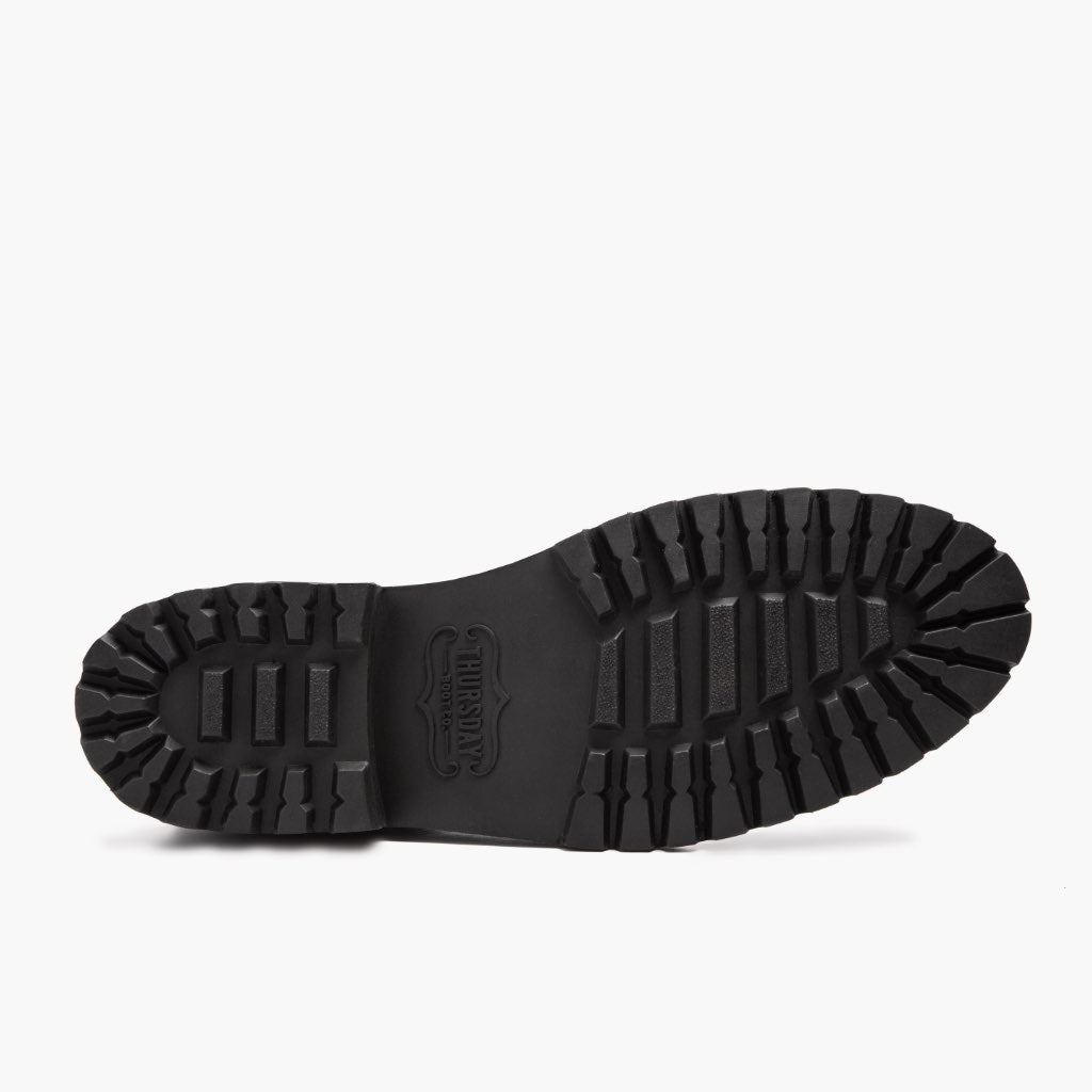 High-Traction Rubber Outsole & Lug Tread Pattern on Legend Safari Nahkasaappaat Miehille