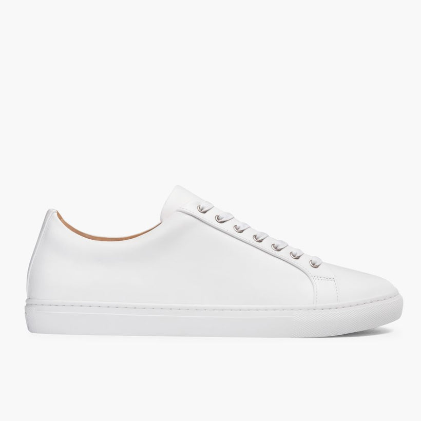 Premier Low Top White Leather Sneakers Miehille