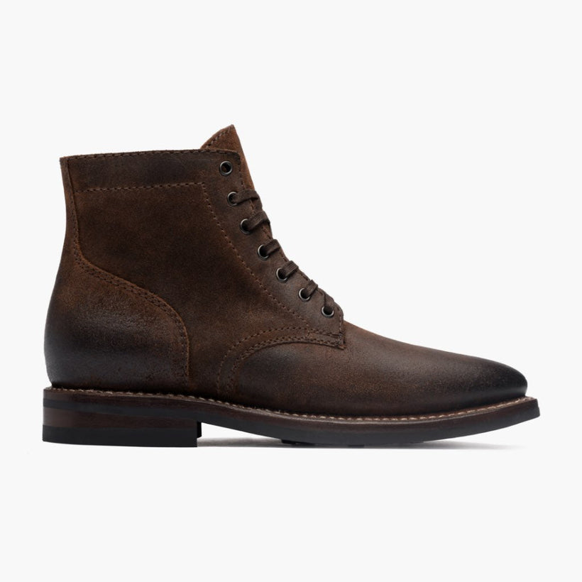 President Mocha Leather Boots Miehille
