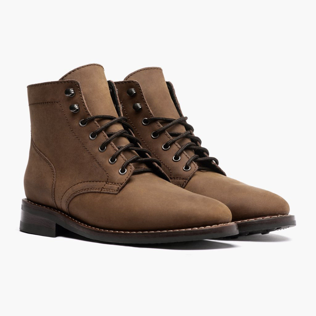 President Saddlewood Nahkasaappaat Miehille For Men in Classic Full-Grain Leather - Sivunäkymä | Osta verkosta