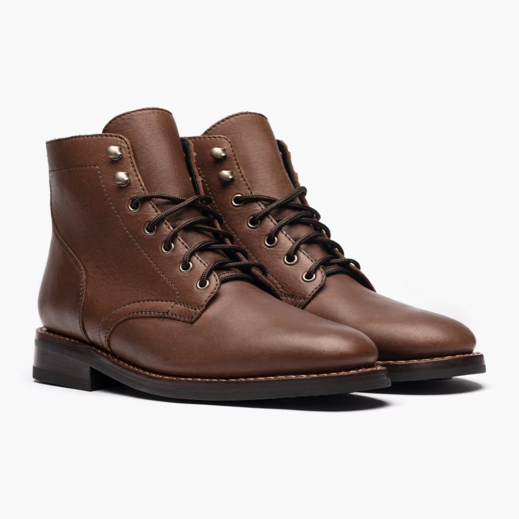 President Whiskey Nahkasaappaat Miehille For Men in Classic Full-Grain Leather - Sivunäkymä | Osta verkosta