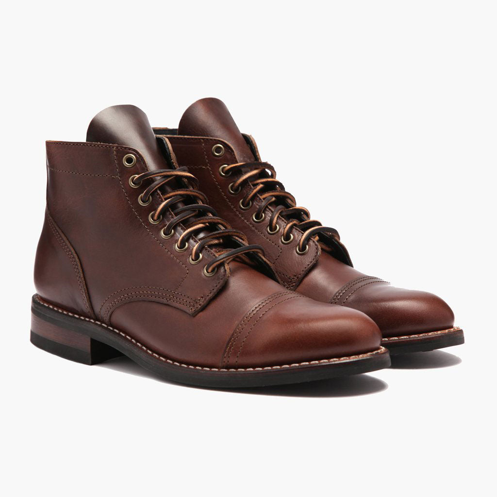 Vanguard French Roast Nahkasaappaat Miehille For Men in Classic Full-Grain Leather - Sivunäkymä | Osta verkosta