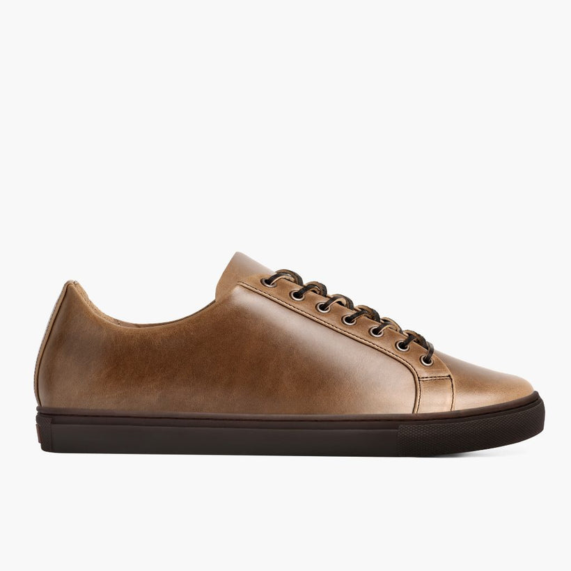 Premier Low Top Natural Leather Sneakers Miehille