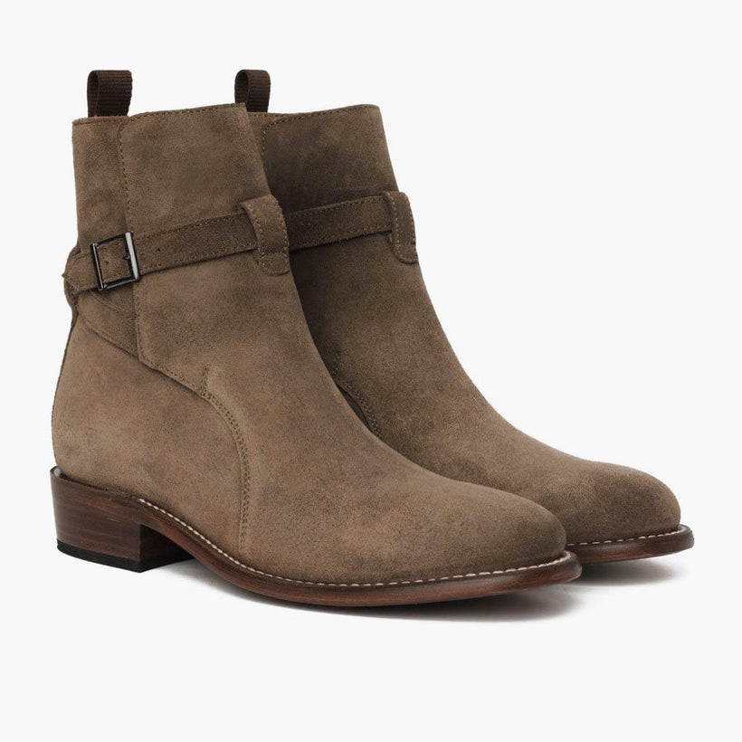 Rogue Taupe Nahkasaappaat Miehille