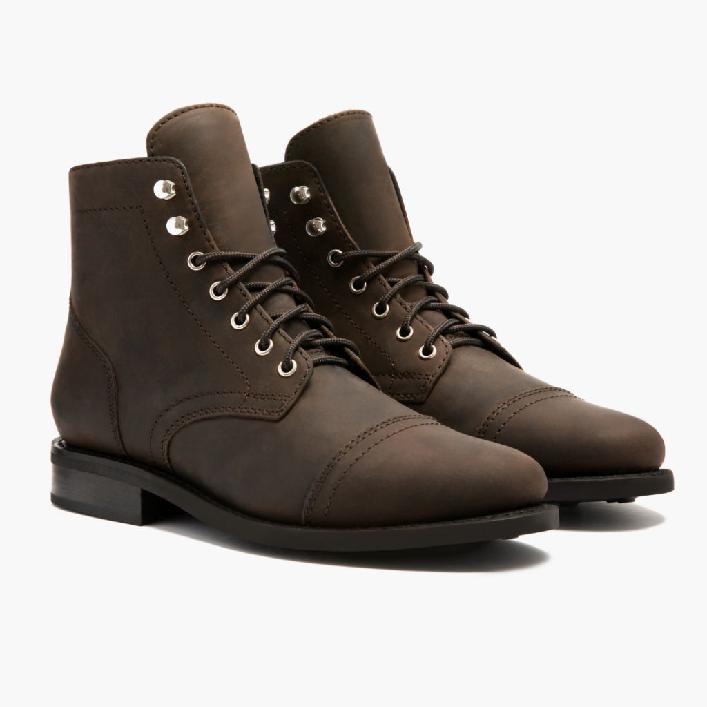 Classic Full-Grain leather Boots - Goodyear welt -rakenne ja kärkiosa