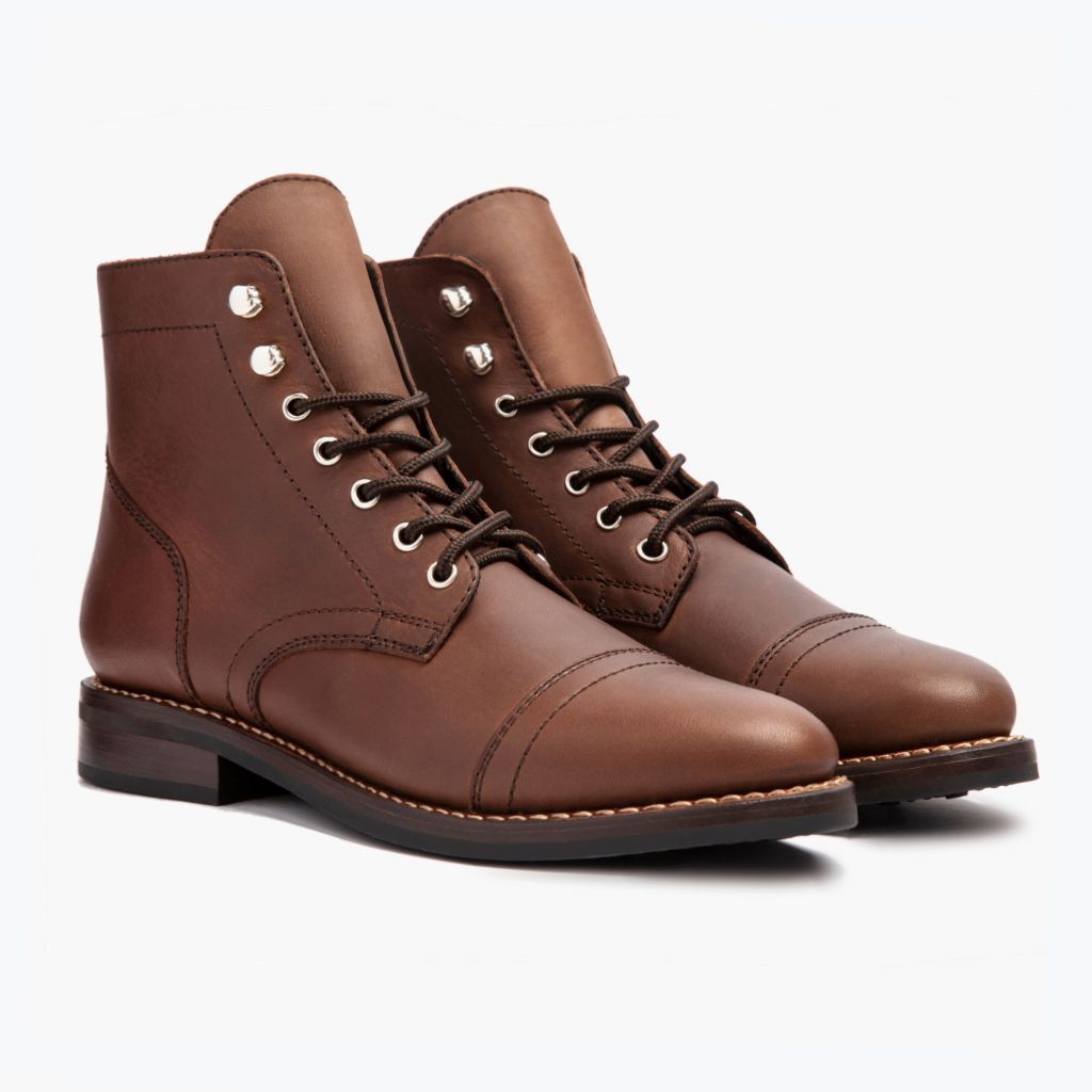 Classic Full-Grain leather Boots - Goodyear welt -rakenne ja kärkiosa