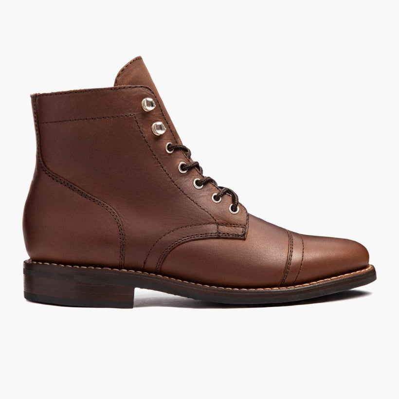 Captain Whiskey Leather Boots Naisille