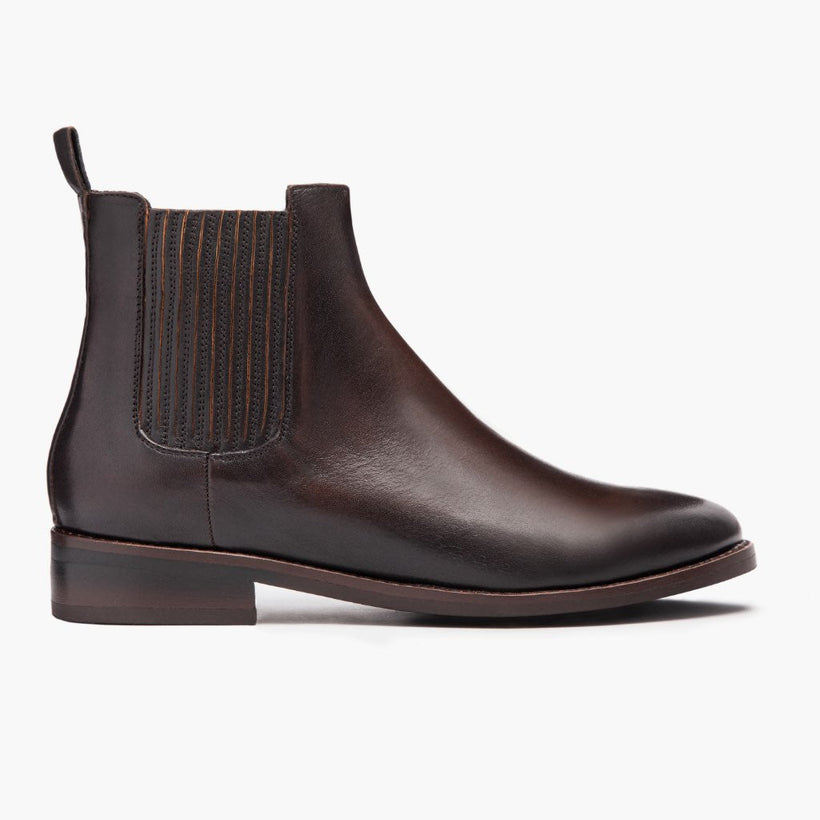 Dreamer Musta Coffee Leather Boots Naisille