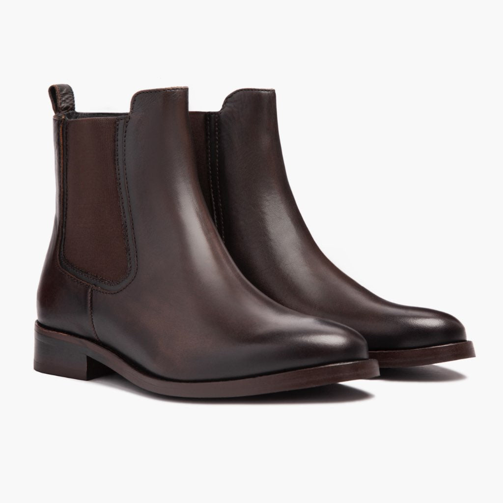 Black Full-Grain leather Boots - Goodyear welt -rakenne ja kärkiosa