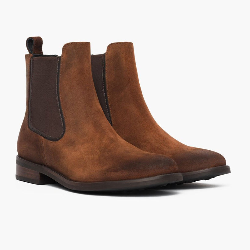 Duchess Glazed Ginger Leather Boots Naisille