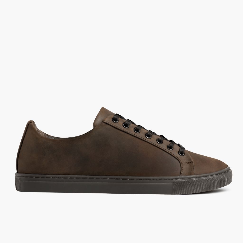 Classic Full-Grain leather Sneakers - Goodyear welt -rakenne ja kärkiosa