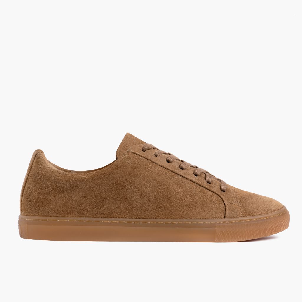 Camel Full-Grain leather Sneakers - Goodyear welt -rakenne ja kärkiosa