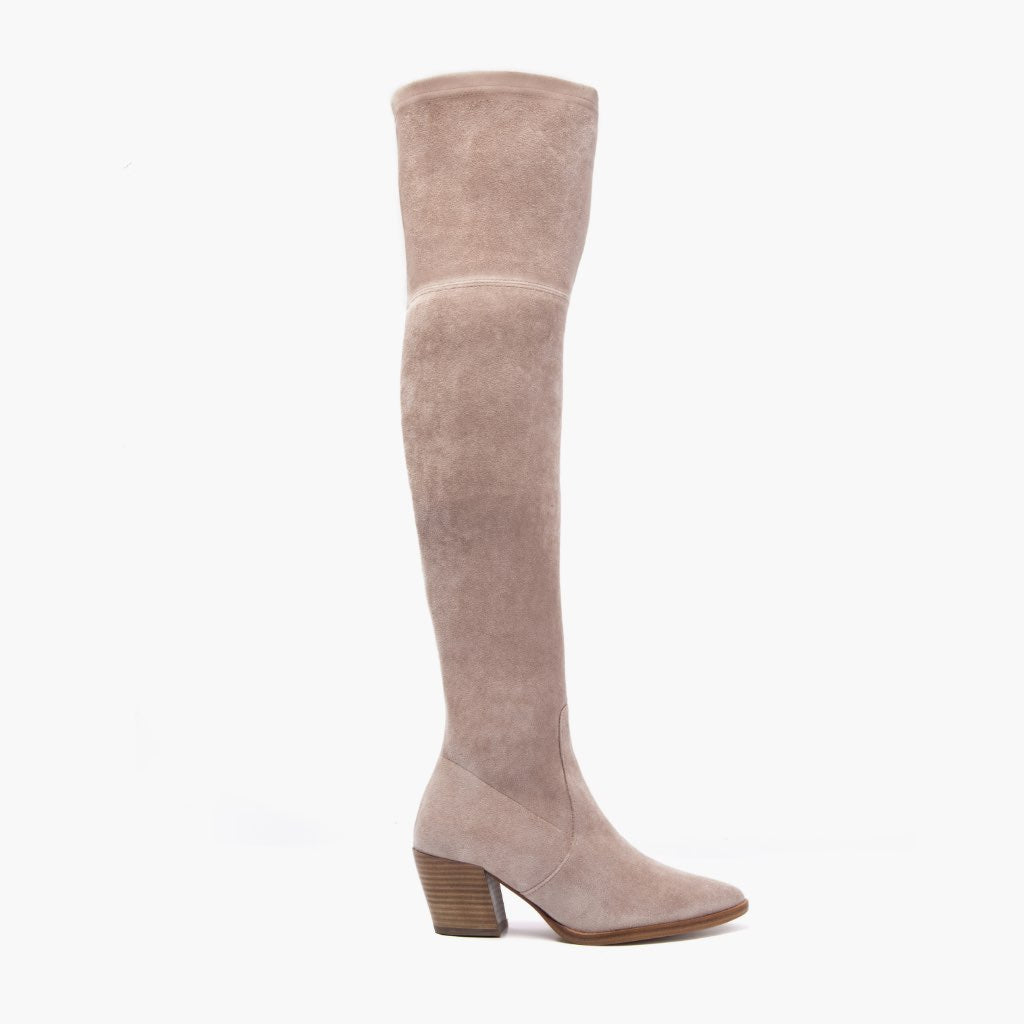 Tempest Sand Nahkasaappaat Naisille in Classic Full-Grain Leather - Sivunäkymä | Osta verkosta