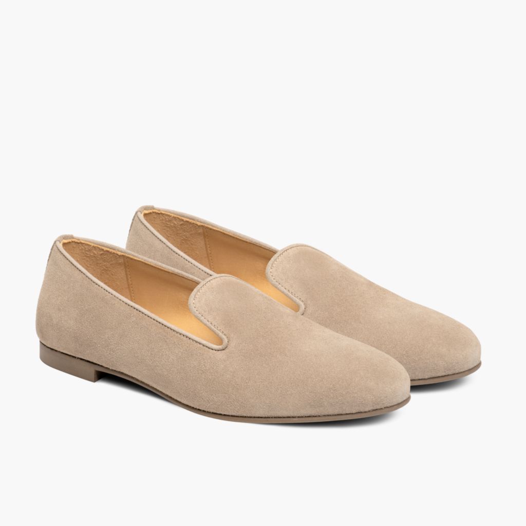 Eden Latte Nahkasaappaat Naisille in Classic Full-Grain Leather - Sivunäkymä | Osta verkosta