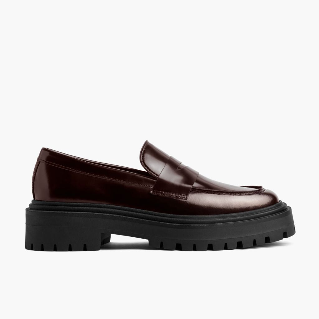 Burgundy Full-Grain leather Boots - Goodyear welt -rakenne ja kärkiosa