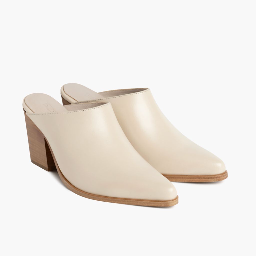 Summer Ivory Nahkasaappaat Naisille in Classic Full-Grain Leather - Sivunäkymä | Osta verkosta