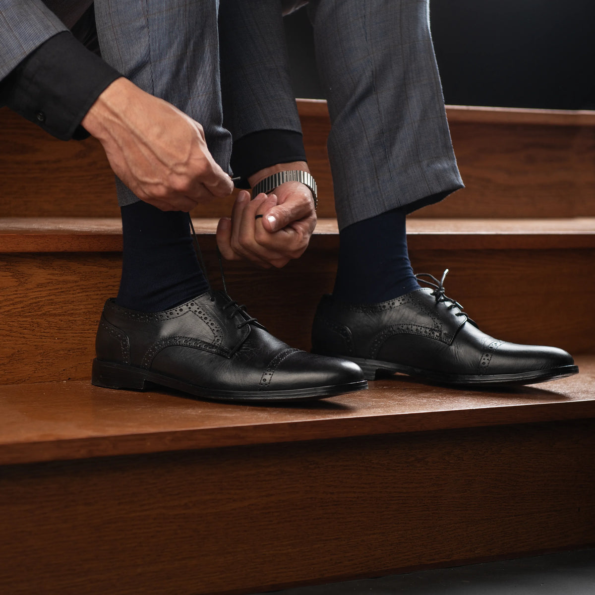 Orlaven Dirk Brogues Nahkaiset derbylengät Miehille footwear image 10