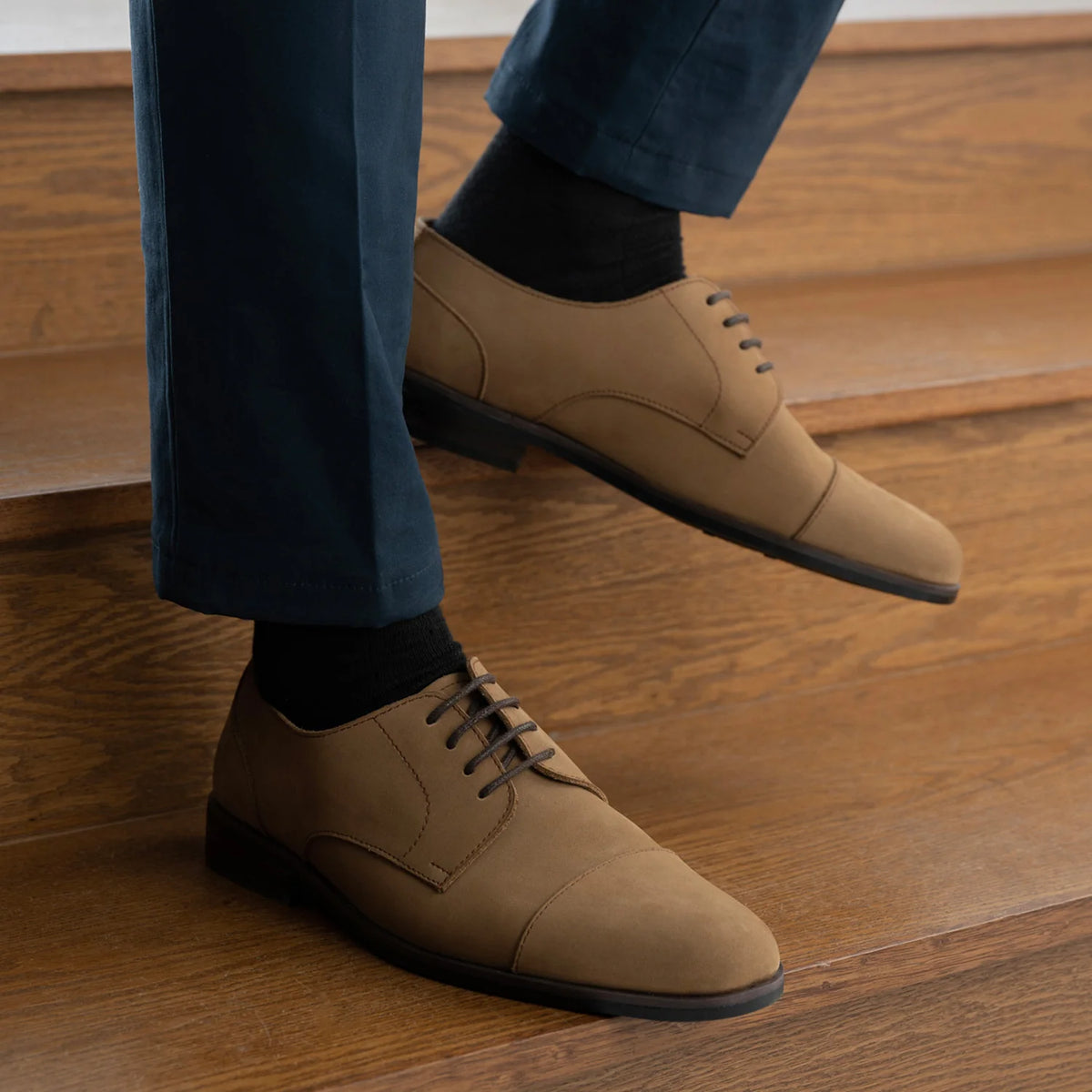 Orlaven Attorney Derby Ruskea Nubuck Nahkakengät - StudGuard Miehille footwear image 9