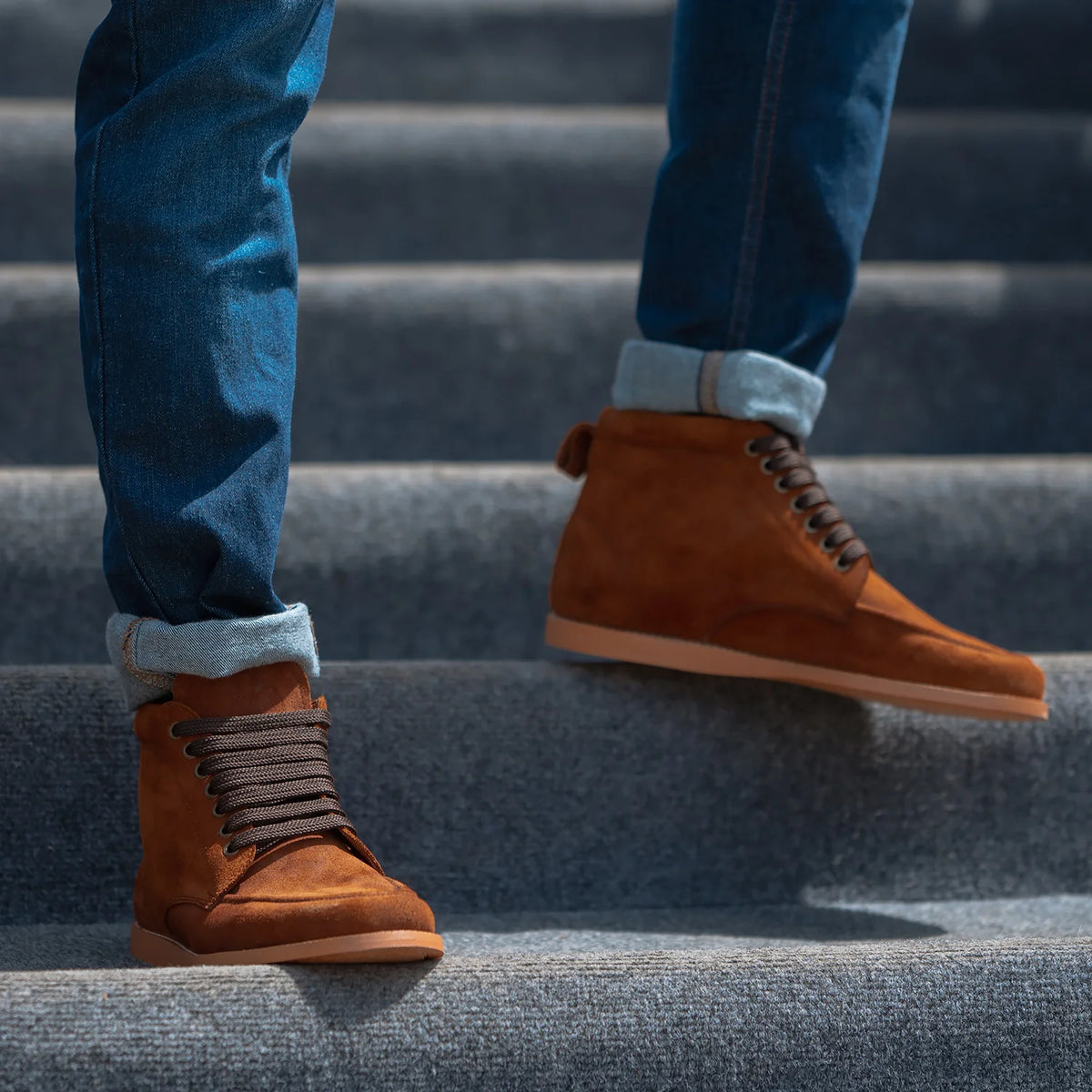 Orlaven Bearman Moc Toe Ruskea Mokkasaappaat Miehille footwear image 10