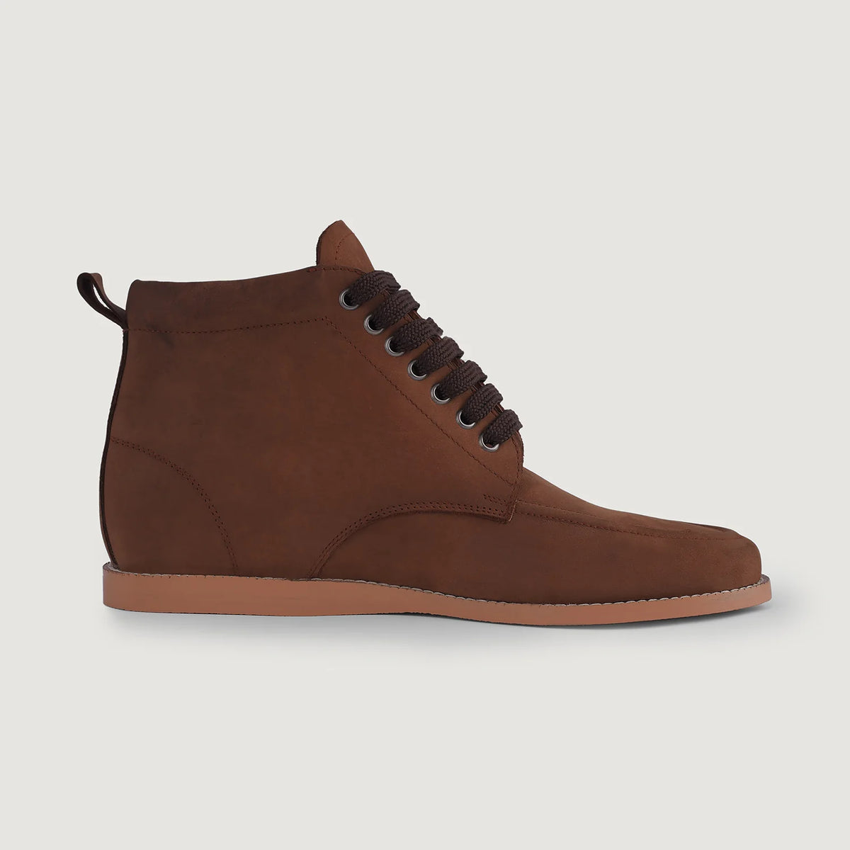 Brown Full-Grain leather Boots - Goodyear welt -rakenne ja kärkiosa