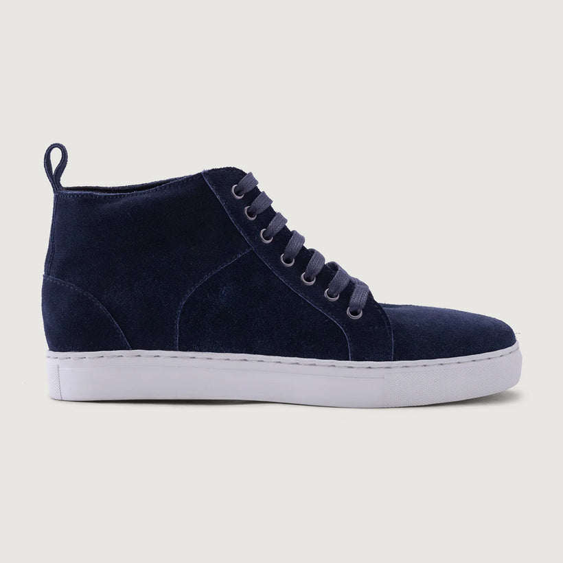 Marty High Top Sininen Suede Nahkatennarit Miehille