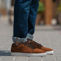 Murphy Low Top Ruskea Suede Nahkatennarit Miehille