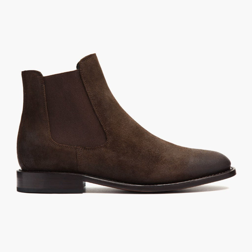 Cavalier Dark Ruskea Leather Boots Miehille