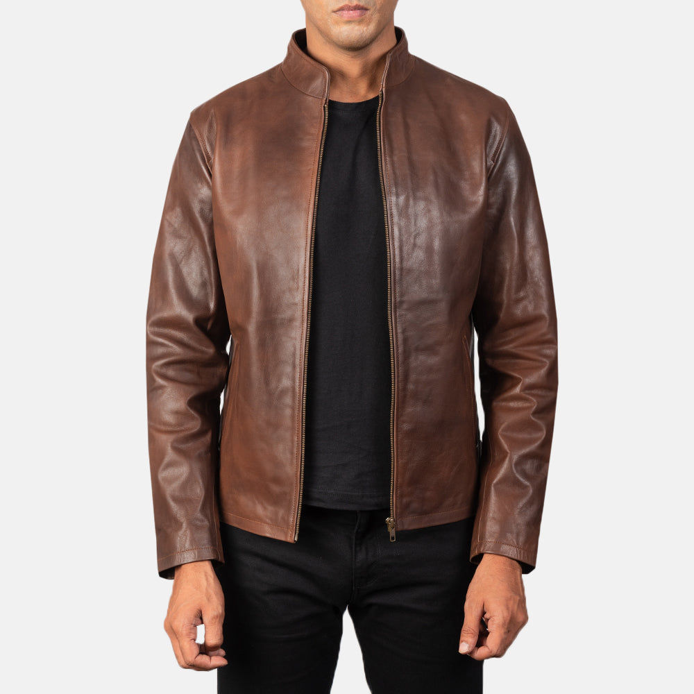 
Alex Nahkainen Biker-takki Miehille – alternate product view 1