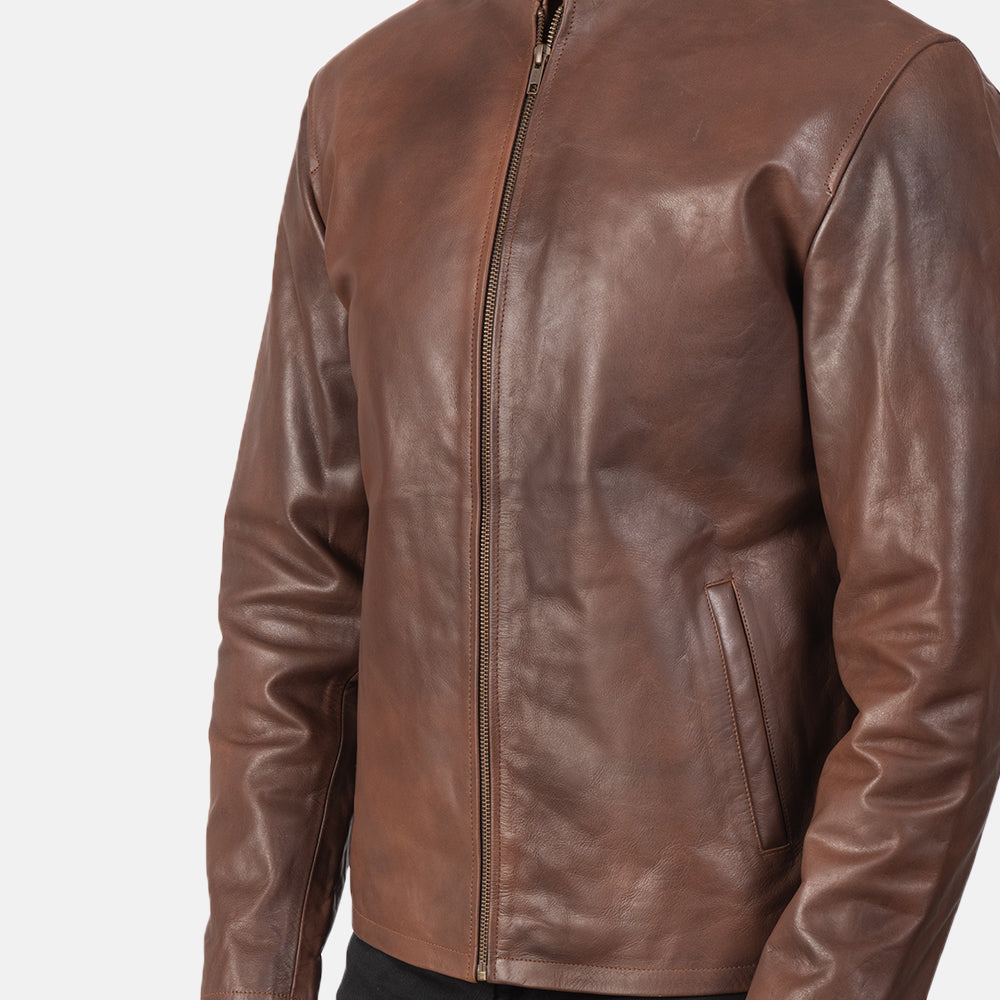 
Alex Nahkainen Biker-takki Miehille – alternate product view 6