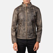 
Alex Nahkainen Biker-takki Miehille – alternate product view 4