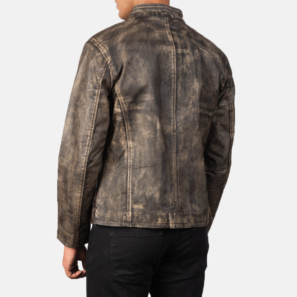 
Alex Nahkainen Biker-takki Miehille – alternate product view 5