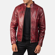 
Alex Nahkainen Biker-takki Miehille – alternate product view 4